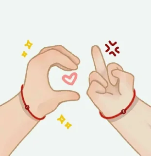 Telegram sticker 👎 cibi cibi dango