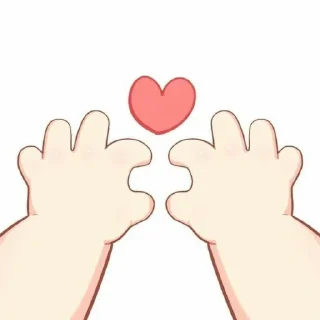 Telegram sticker 🫶 cibi cibi dango