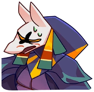 Video sticker 🤯 Анубис и Ра без текста @TgSticker