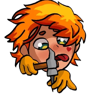 Телеграм стикер 🔨 Spark✨🍑🔞 @TgEmodziBot