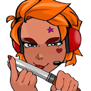 Телеграм стикер 😈 Spark✨🍑🔞 @TgEmodziBot