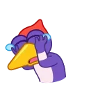 Telegram sticker 😭 Woodpecker