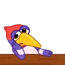 Telegram sticker 🍺 Woodpecker