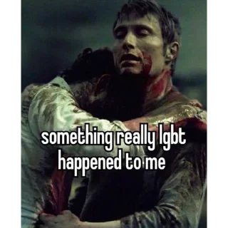 Telegram sticker 🏳️‍🌈 hannigram fanart yaoi