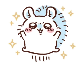 Telegram sticker 🤩 chiikawa  ♡  @ririmoji
part 3/4 (by nagano)
