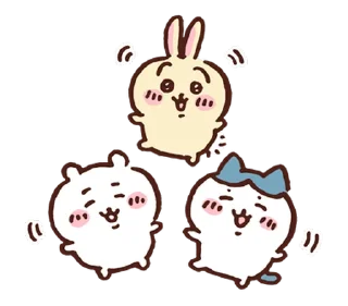 Telegram sticker 💃 chiikawa  ♡  @ririmoji
part 3/4 (by nagano)