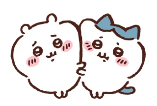 Video sticker 🫂 chiikawa  ♡  @ririmoji
part 3/4 (by nagano)