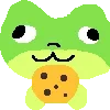 Sticker 🐸 Бэбэй с GG