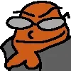 Sticker 😎 Бэбэй с GG