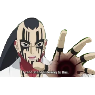 Telegram sticker 😐 ISSHIKI OTSUTSUKI