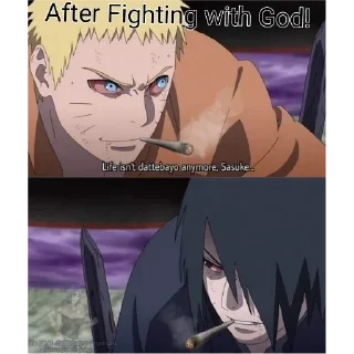 Telegram sticker 😱 ISSHIKI OTSUTSUKI