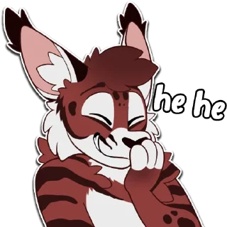 Telegram sticker 🤭 LynxySteffy