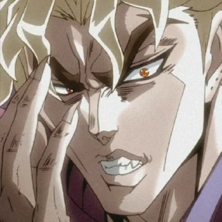 Telegram sticker 😡 Dio