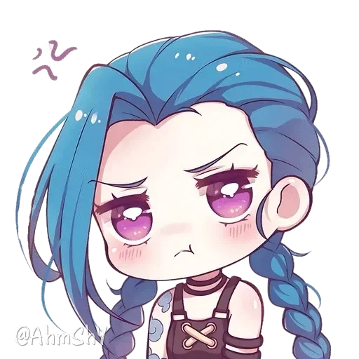 Telegram sticker 🦋 - ᗷY @ahMshY 𓉮 . Jinx ( Powder )