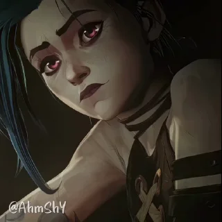 Video sticker 🦋 - ᗷY @ahMshY 𓉮 . Jinx ( Powder )