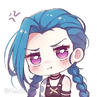 Video sticker 🦋 - ᗷY @ahMshY 𓉮 . Jinx ( Powder )