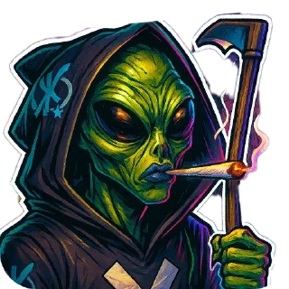 Video sticker 👽 Kaspacom