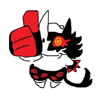 Телеграм стикер 👍 Folly