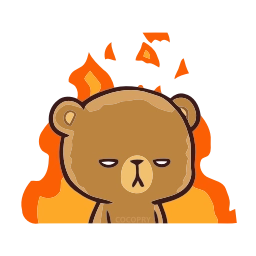 Telegram stiker 😒 Fight sticker