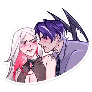 Telegram stiker 😠 Като от @TgSticker