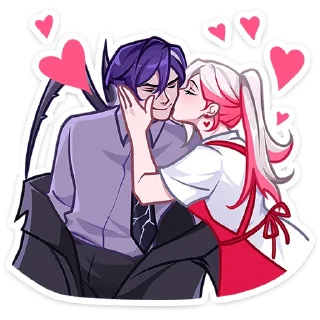 Telegram stiker 😘 Като от @TgSticker