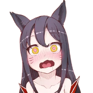 Telegram sticker 👄 Kuronekos Pack1 — @VampireCattie