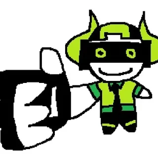 Телеграм стикер 🀄 ONE,TWO,PHIGHTING! :: @fStikBot