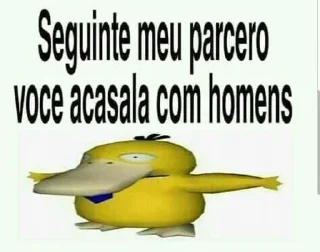 Sticker 👍 Nada nunca acontece