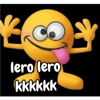 Telegram sticker 😜 Nada nunca acontece