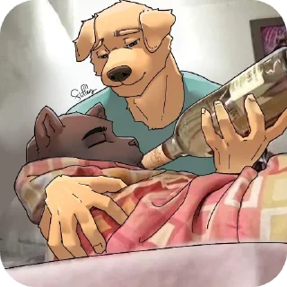 Telegram sticker 📖 Juahu do balacobaco💥🪻