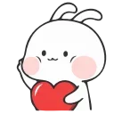 Телеграм стикер 😉 Nuomi Rabbit 2 @tgsticker @farsisticker