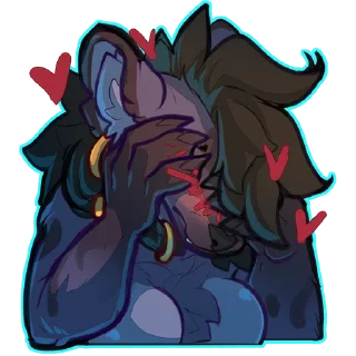Video sticker ☺️ A Blue Yeen @elvche