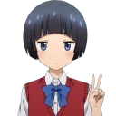 Telegram sticker 👍 (Misaki/Rikka) @Blood_Darkness