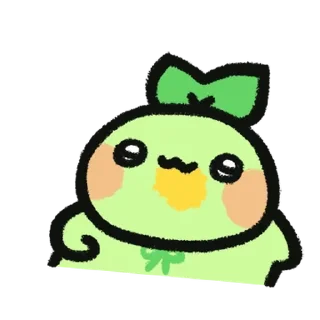 Telegram sticker 💬 함께하자코! 모코콩콘 By @KakaoEmoticon