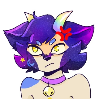 Telegram sticker 😡 Silver The Gat