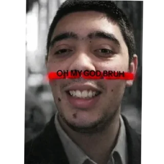 Telegram sticker 🤦‍♂ THE 艾斯OUND 😭💀🙏 | @NikkaGameS