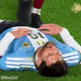 Video sticker 🩵 - ᗷY @ahMshY 𓉮 . Lionel Messi