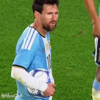 Video sticker 🩵 - ᗷY @ahMshY 𓉮 . Lionel Messi