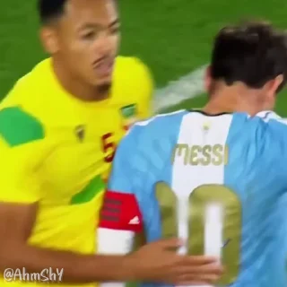Video sticker 🩵 - ᗷY @ahMshY 𓉮 . Lionel Messi