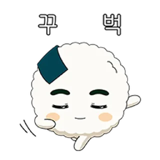 Video sticker ⭐ 가짜 주먹밥쿵야의 삶