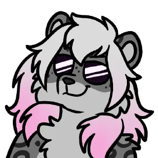 Telegram sticker 😎 Void Cat Abï