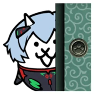 Telegram sticker 👋 The Battle Cats
