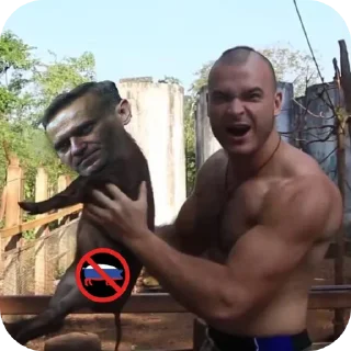 Телеграм стикер 💪 Denis SS  II ⚡⚡