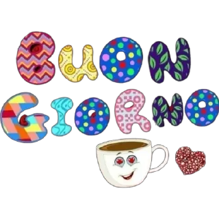 Telegram sticker 😁 buongiorno