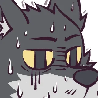Telegram sticker 😱 Flunky All Stickers :: @fStikBot