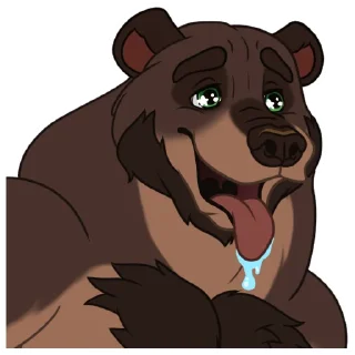Telegram sticker 🤤 Cammobear