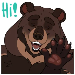 Sticker 👋 Cammobear