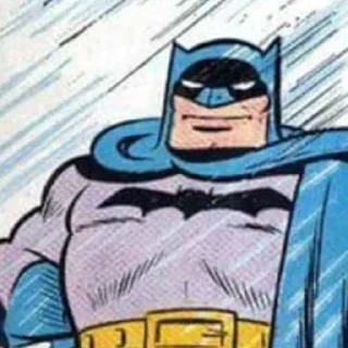 Telegram sticker 🗿 batman/bruce wayne