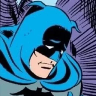 Telegram sticker ☹️ batman/bruce wayne