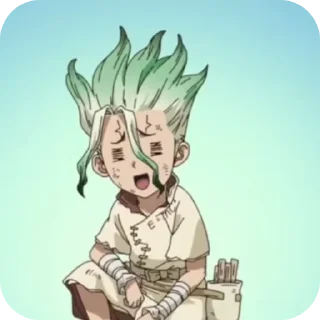 Video sticker 🎸 Dr.stone)